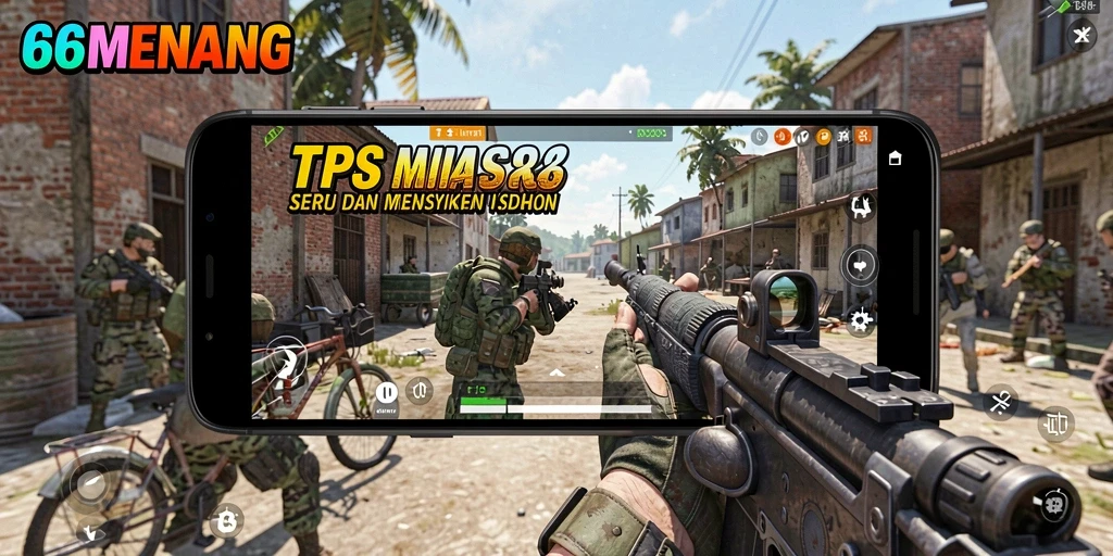 Gameplay seru di 66MENANG dengan aksi tembak-menembak yang mendebarkan.