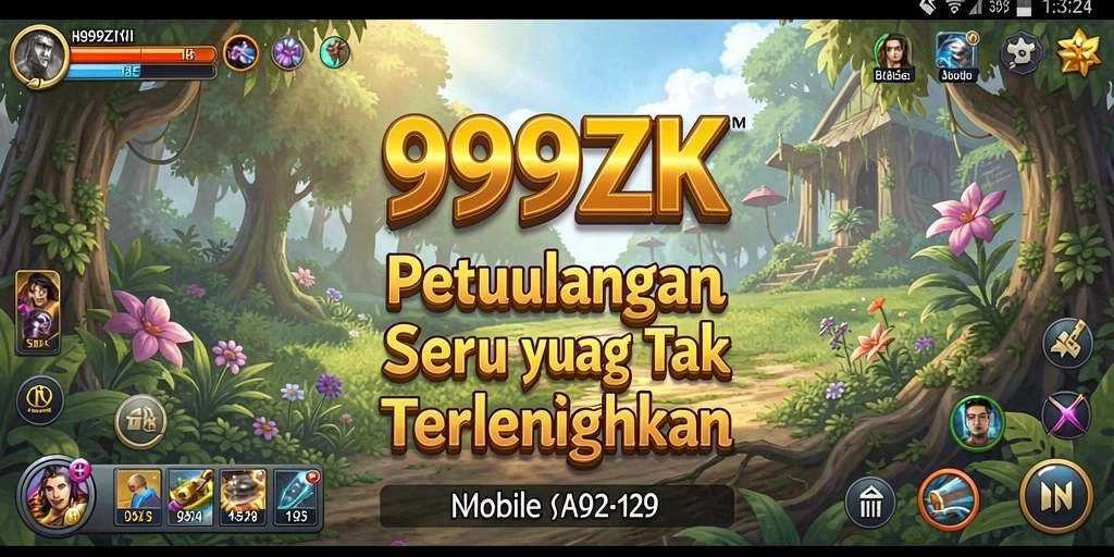 Menampilkan gameplay <strong>999ZK</strong> yang penuh aksi dan eksplorasi.