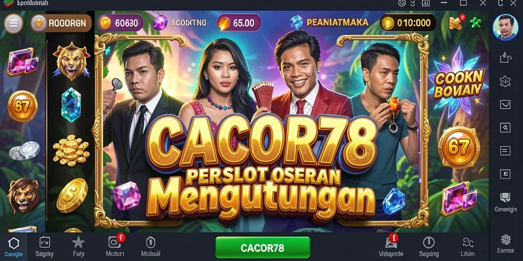 Screenshot gameplay CACOR78 yang menunjukkan keseruan permainan slot.