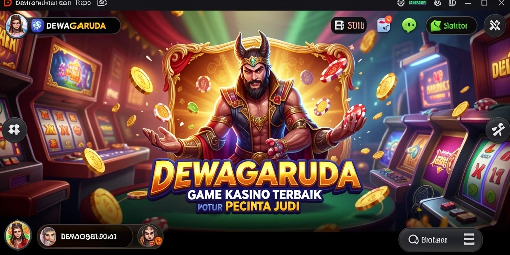 Tampilan menarik dari gameplay DEWAGARUDA yang membawa pengalaman kasino nyata.