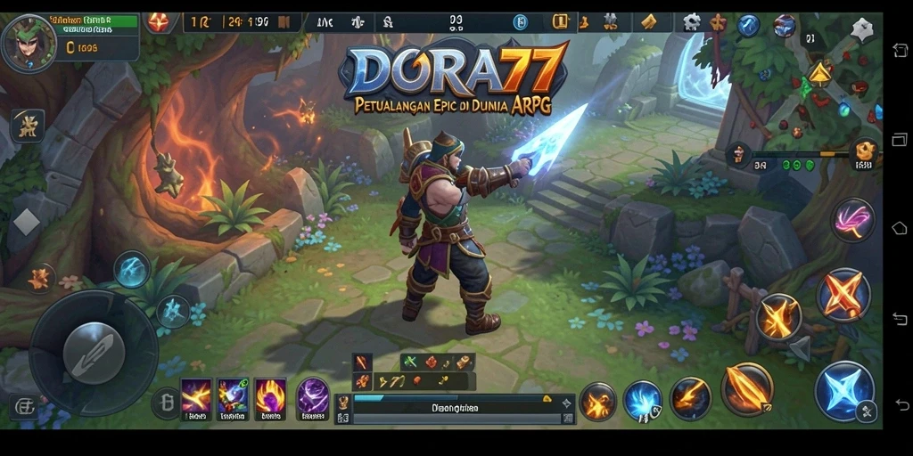 Tampilan gameplay DORA77 yang menarik dan penuh aksi.