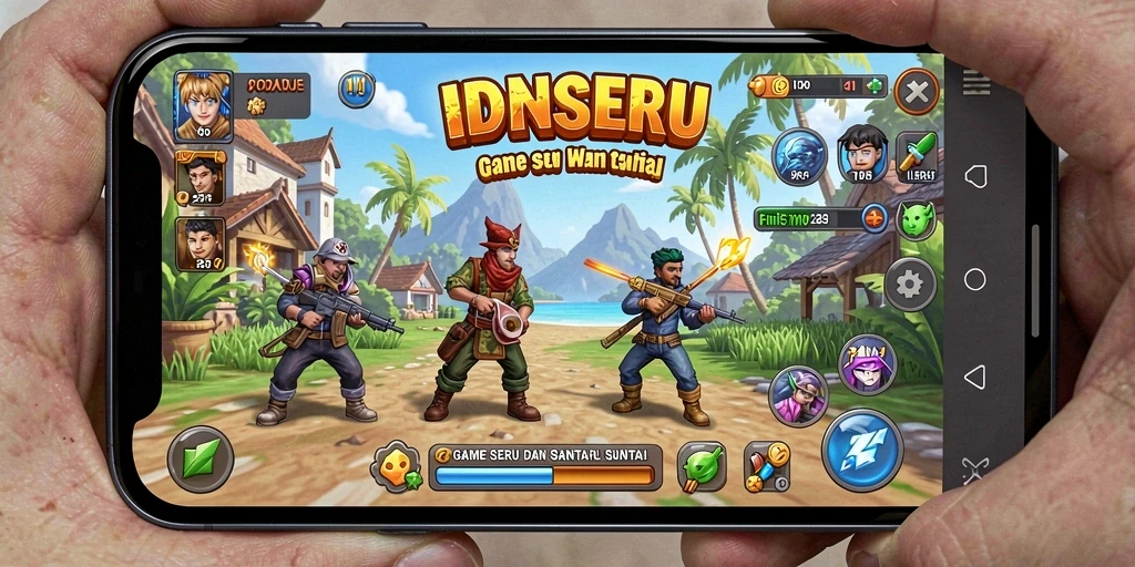 Screenshot gameplay <strong>IDNSERU</strong> menunjukkan aksi seru dan menarik.