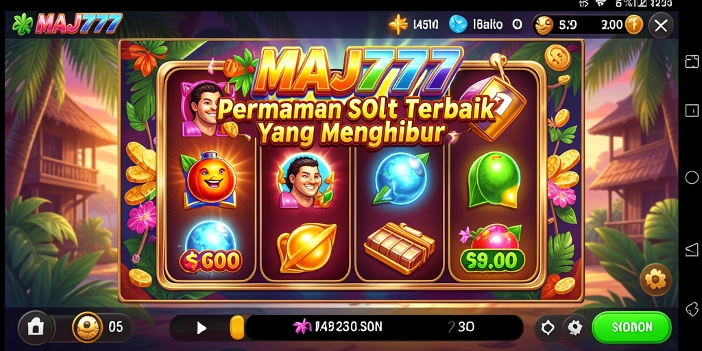 Gameplay seru dari MAJ777 yang penuh warna dan interaktif.