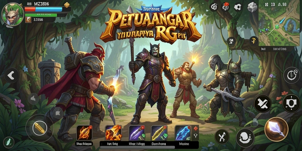 Tampilan gameplay menarik dalam <strong>MZ356</strong> saat bertarung melawan monster legendaris.
