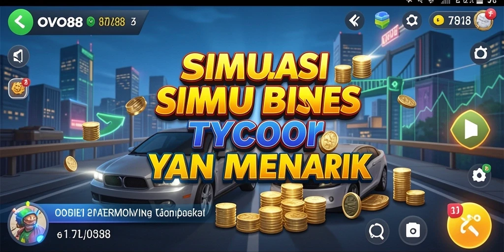 Tampilan gameplay OVO88 yang menarik dan penuh strategi Tycoon.