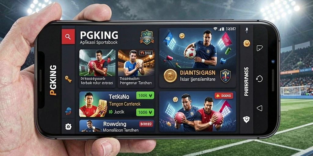 Tampilan antarmuka PGKING yang menarik dengan fitur taruhan langsung.