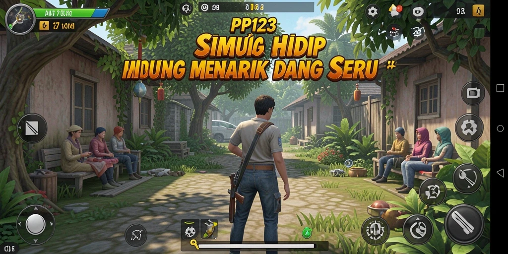 Tampilan gameplay PP123 yang menawan dan interaktif.