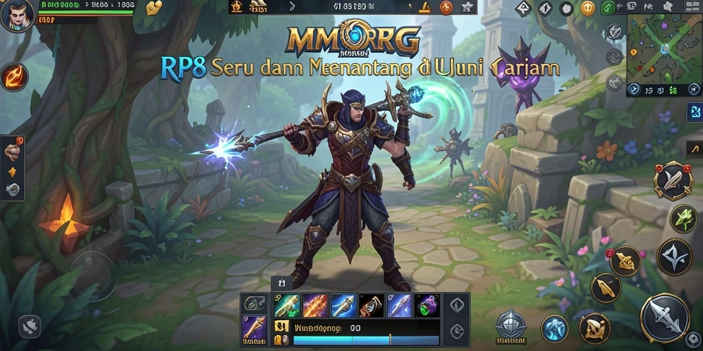 Tampilan gameplay RP8 yang mendebarkan dan penuh aksi.