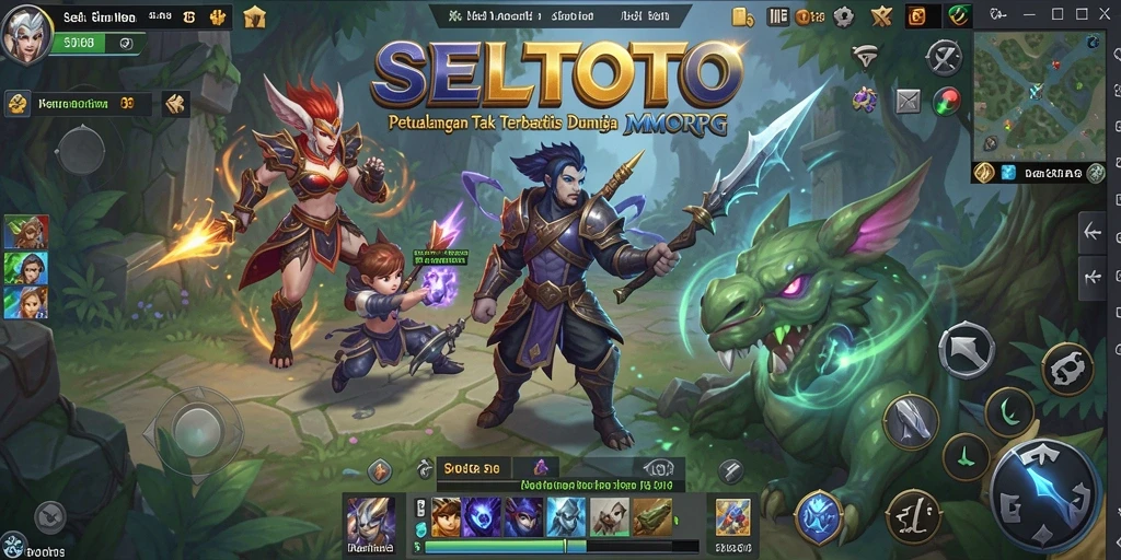 Tampilan gameplay <strong>SELTOTO</strong> yang penuh aksi dan kolaborasi pemain.