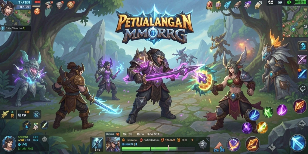 Tampilan gameplay epik dari TKP188 yang mendebarkan.
