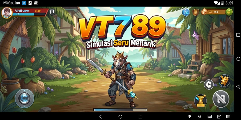 Tangkapan layar gameplay VT789 menampilkan momen seru dalam simulasi.