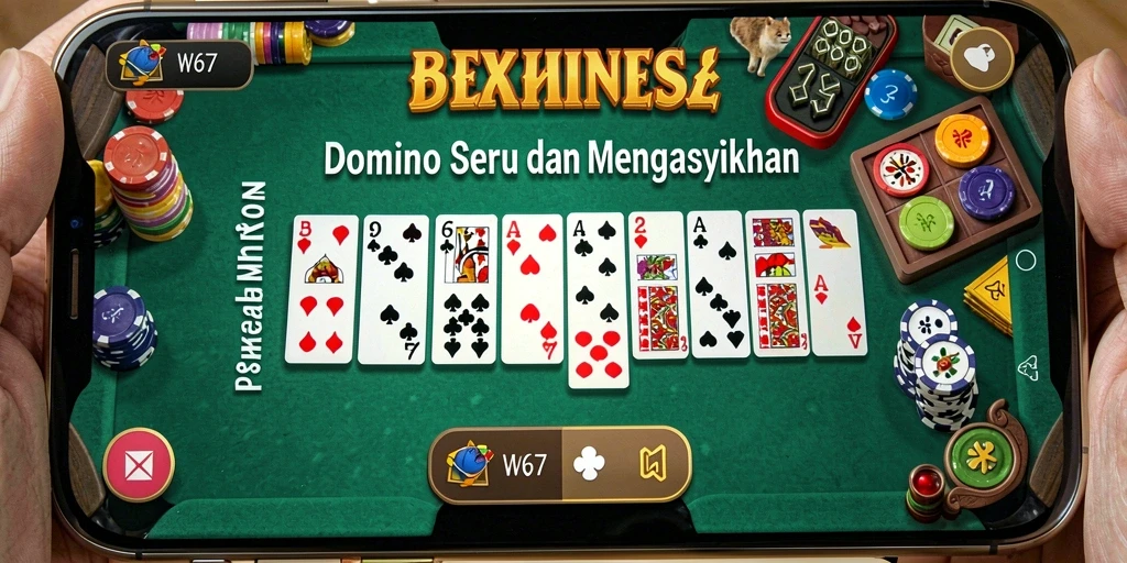 Tampilan gameplay seru dalam W67 dengan grafis menarik.