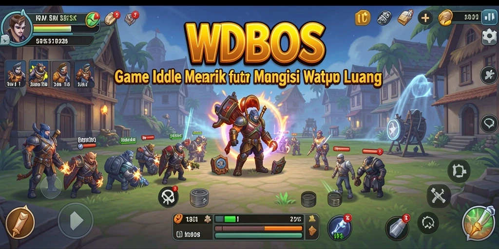 Tampilan gameplay WDBOS yang menyenangkan dan menarik.